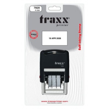 Traxx dátumová pečiatka 7820 - 5x27mm
