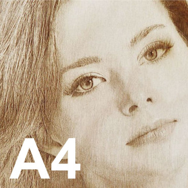 Fotka na drevo - formát A4