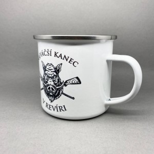 Plechový hrnček - Najväčší kanec